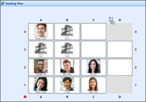 example seating plan